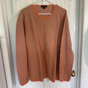 Ermenegildo Zegna Peach Knit Pullover